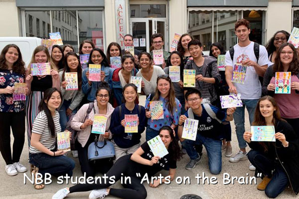 NBB students in Paris, 2019
